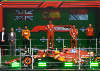 Sainz se quedó con la victoria en el GP mexicano