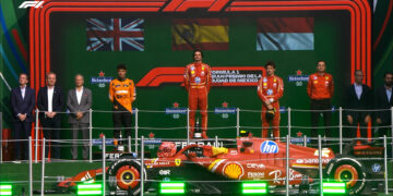 Sainz se quedó con la victoria en el GP mexicano