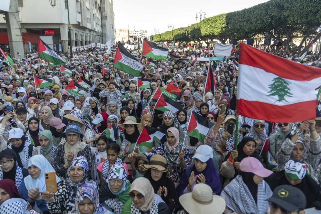 Manifestaciones en todo el mundo por un alto el fuego