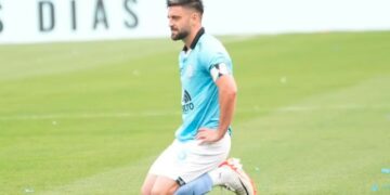 Rébola pidió disculpas al hincha de Belgrano tras la expulsión en el clásico