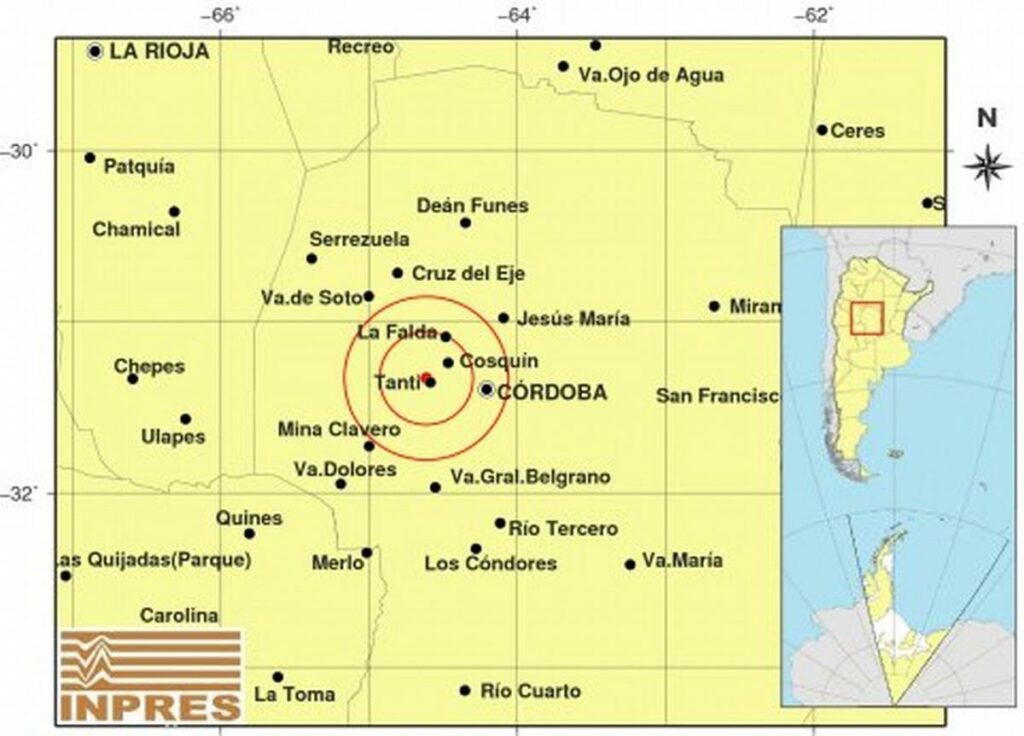 En dos semanas, se reportaron 13 sismos en Córdoba