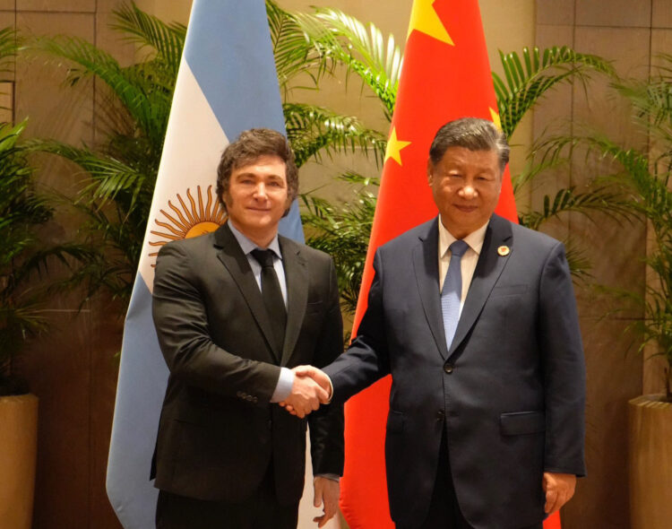 Milei se reunió con Xi Jinping en la cumbre de líderes del G20