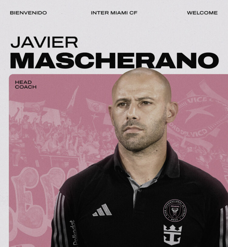 Presentación de Javier Mascherano en la cuenta de X de Inter Miami CF