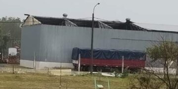 Tormenta en Ordoñez: la Provincia viajó a la zona para hacer relevamiento de daños