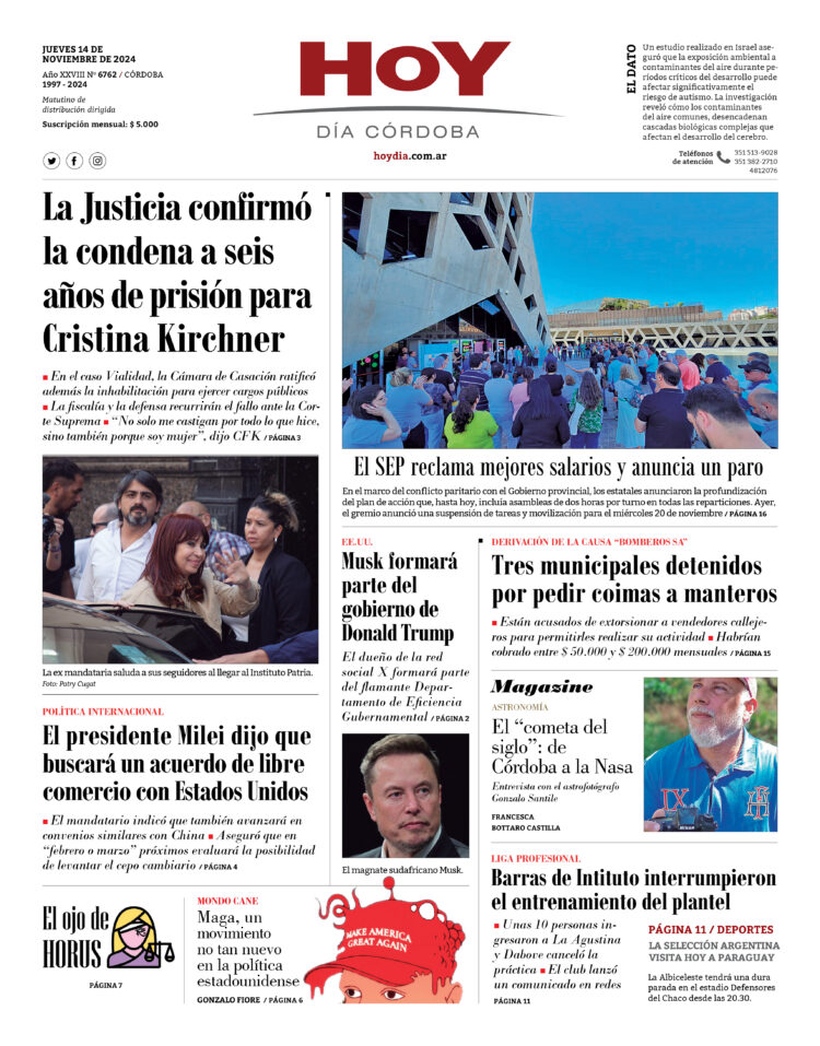 Portada 14.11.2024