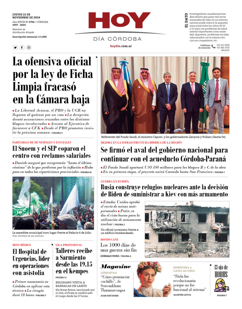 Portada 21.11.2024 Portada 21.11.2024