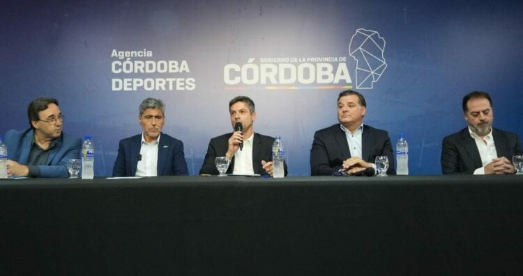 Marcelo Frossasco, Juan Pablo Quinteros, Agustín Calleri, Darío Capitani y Leonardo Gallego