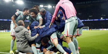 Los argentinos le dieron un gran triunfo al Atlético Madrid