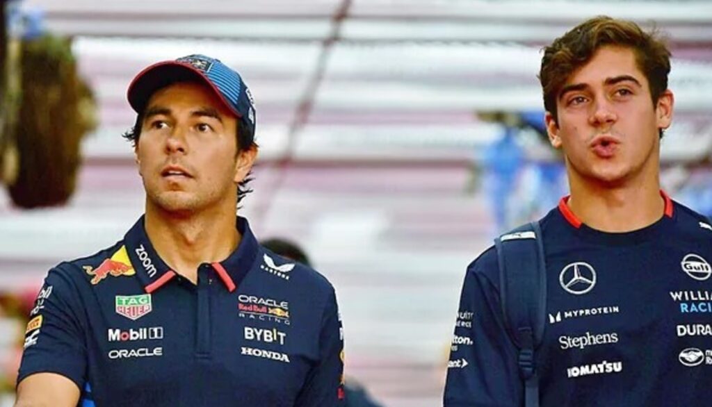 ‘Checo’ Pérez contó que Colapinto “dice groserías todo el tiempo”