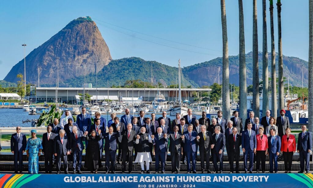 Dio inicio la cumbre con los líderes del G20 en Río de Janeiro