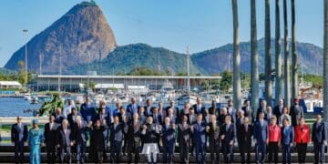 Dio inicio la cumbre con los líderes del G20 en Río de Janeiro