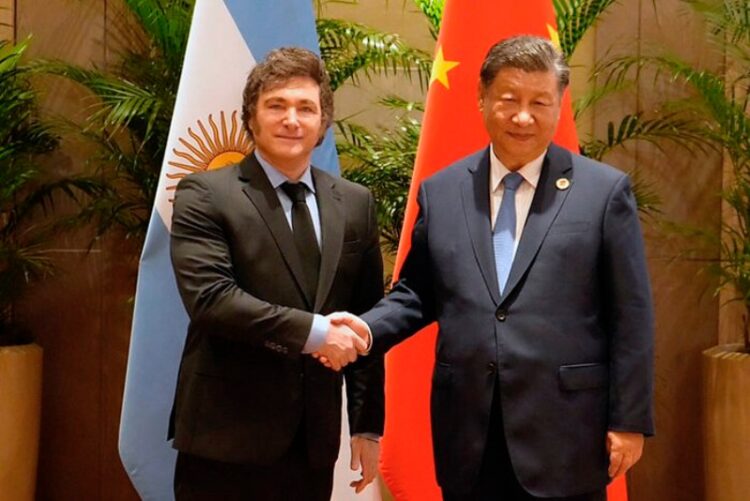 La reunión de Milei con Xi Jinping fue en un estricto hermetismo.