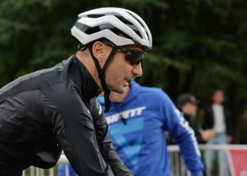 Scaloni corrió el Gran Fondo 7 Lagos