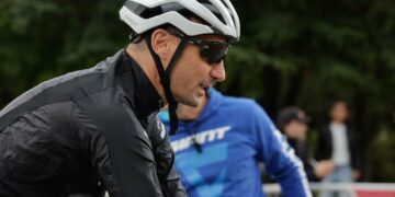 Scaloni corrió el Gran Fondo 7 Lagos