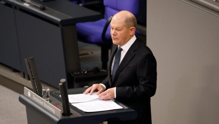 El canciller alemán, Olaf Scholz.