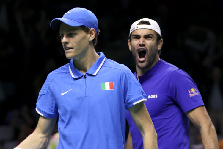 Sinner y Berrettini no le dieron chances a González y Molteni en Málaga.