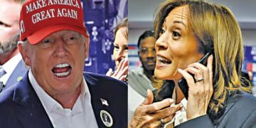 Voto por voto, EE.UU. espera por el regreso de Trump o la irrupción de Harris en la Casa Blanca