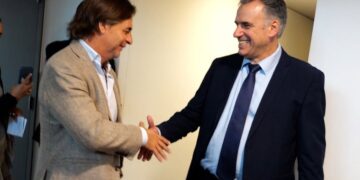 Orsi se reunió con Lacalle Pou y avanzan en la transición