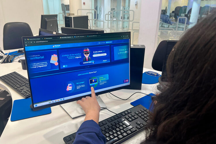 Pago de deudas impositivas de manera on line.