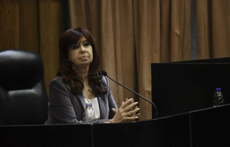 Cristina Fernández de Kirchner.