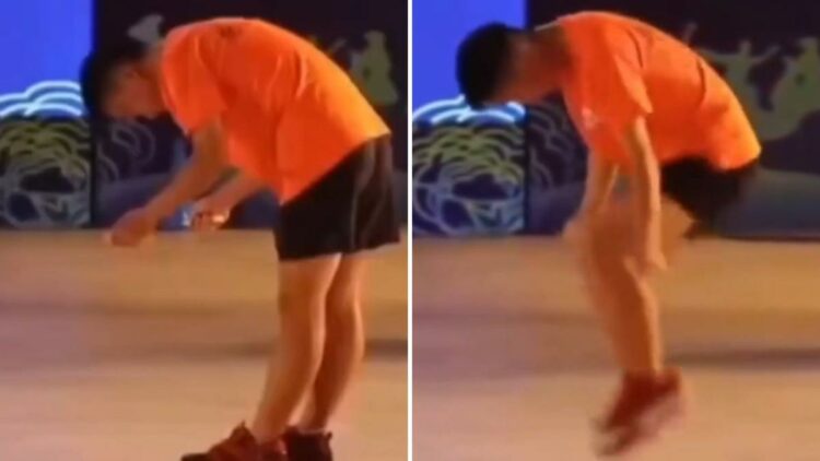 Hombre chino rompió un Récord Guinness.