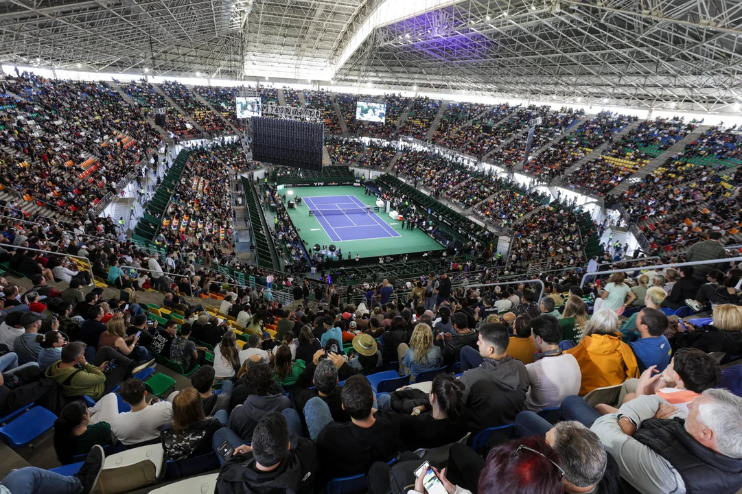 El impresionante recibimiento a Del Potro durante su despedida ante Djokovic