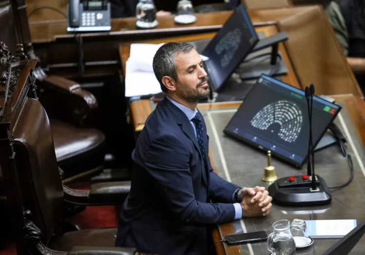 Martín Menem, presidente de la Cámara de Diputados.