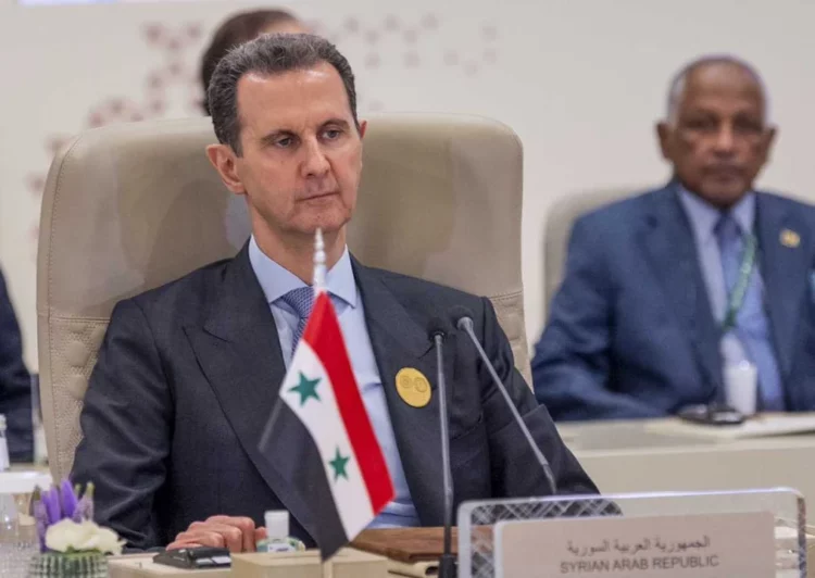 El depuesto presidente sirio Bashar al Assad.