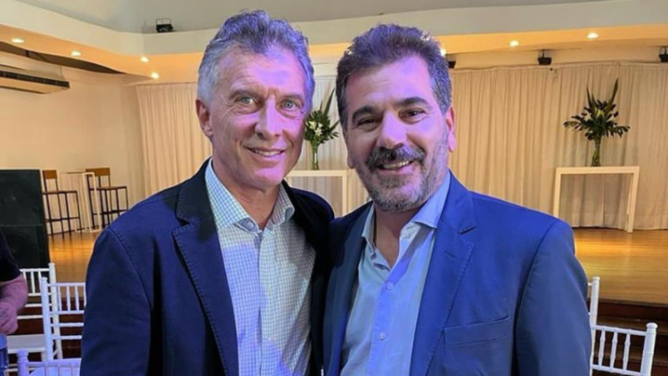 Cristian Ritondo
junto a Mauricio Macri.