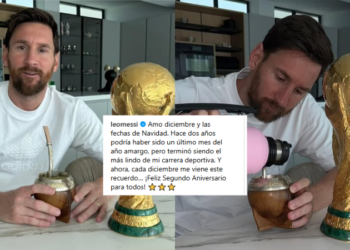 Messi a dos años de la Copa del Mundo: «¡Feliz Segundo Aniversario para todos!»