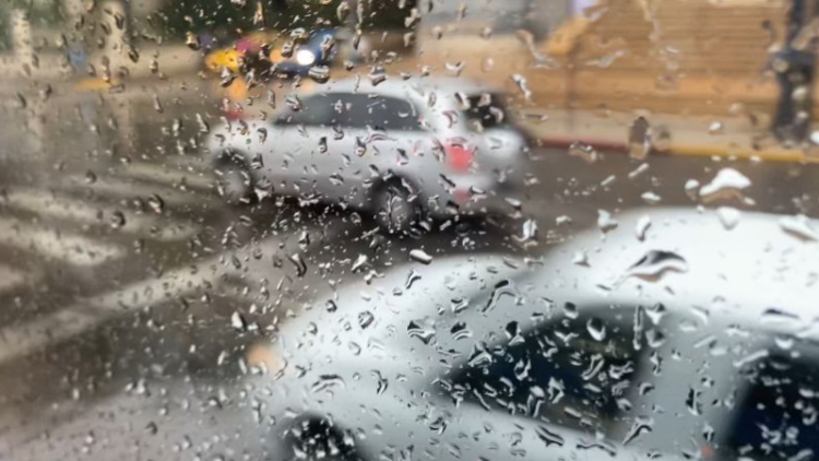 La lluvia en la Ciudad de Córdoba.