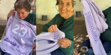 Dionisia Guzmán: se graduó de psicóloga a los 87 años y recibió su buzo de egresados de Follow Me