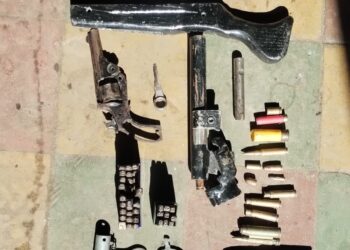 Fabricaba armas «tumberas» en su taller mecánico y quedó detenido