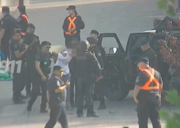 Los Andes – Sarmiento: barras de Belgrano detenidos por tenencia de armas y disturbios