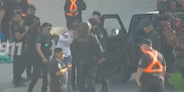 Los Andes – Sarmiento: barras de Belgrano detenidos por tenencia de armas y disturbios