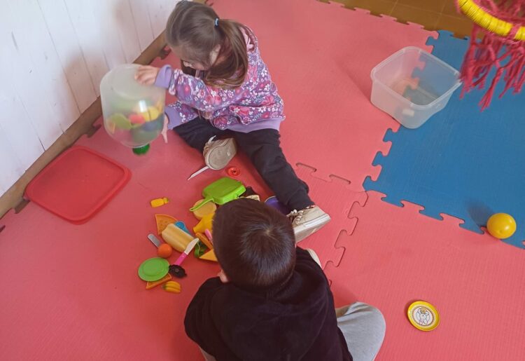 Pacientes de la fundación.