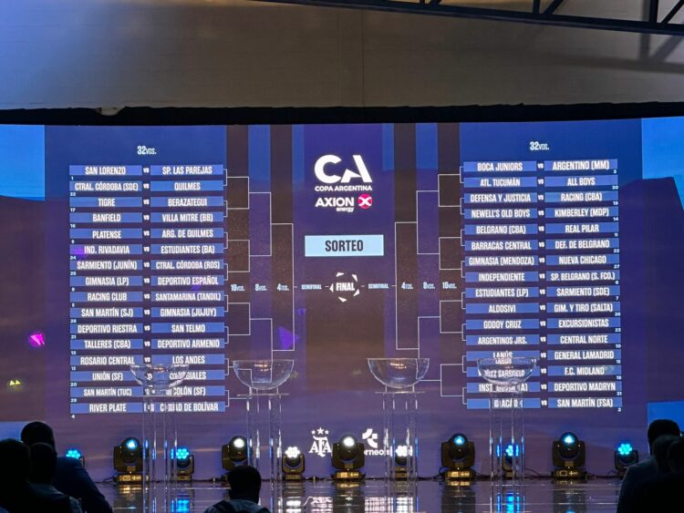 Los equipos de Córdoba ya tienen rivales para el certamen nacional.