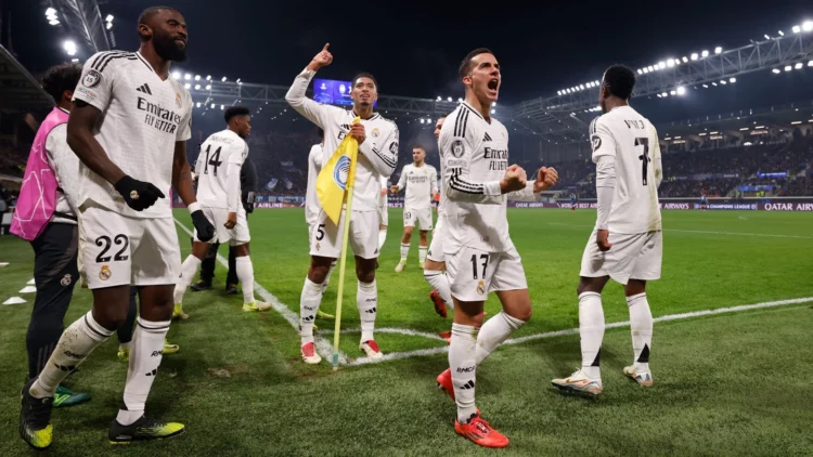 El conjunto Merengue celebró un triunfo más que necesario en Italia.