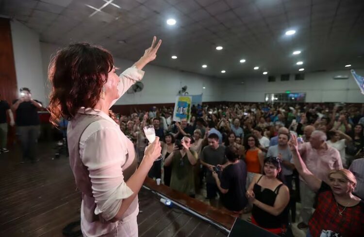 La diputada peronista encabezó un acto donde concretó un balance de año.