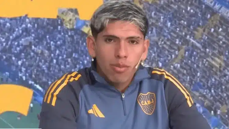 Carlos Palacios fue presentado oficialmente como refuerzo de Boca