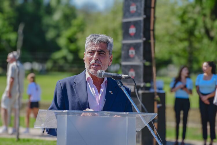 El ministro de Seguridad Juan Pablo Quinteros presidió la presentación.