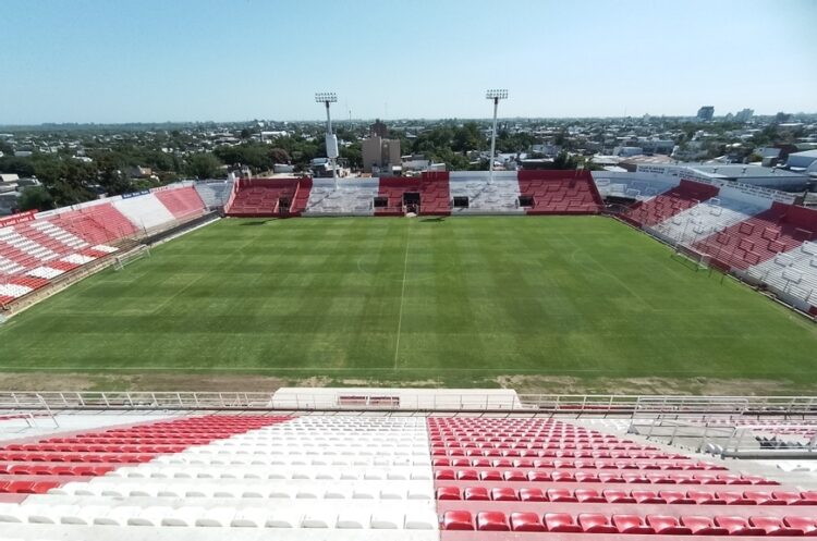 El Estadio 15 de Abril del Club Atlético Unión de Santa Fe.