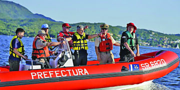 Lago San Roque: reforzaron los controles de seguridad náutica