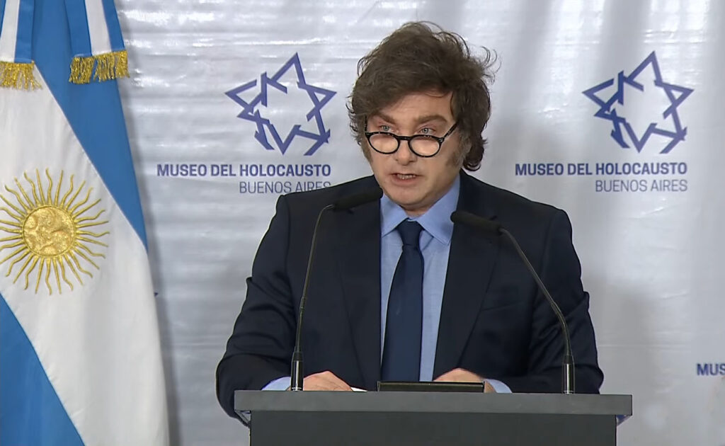 Milei en el Día Internacional del Holocausto: "El silencio ya no es una opción"