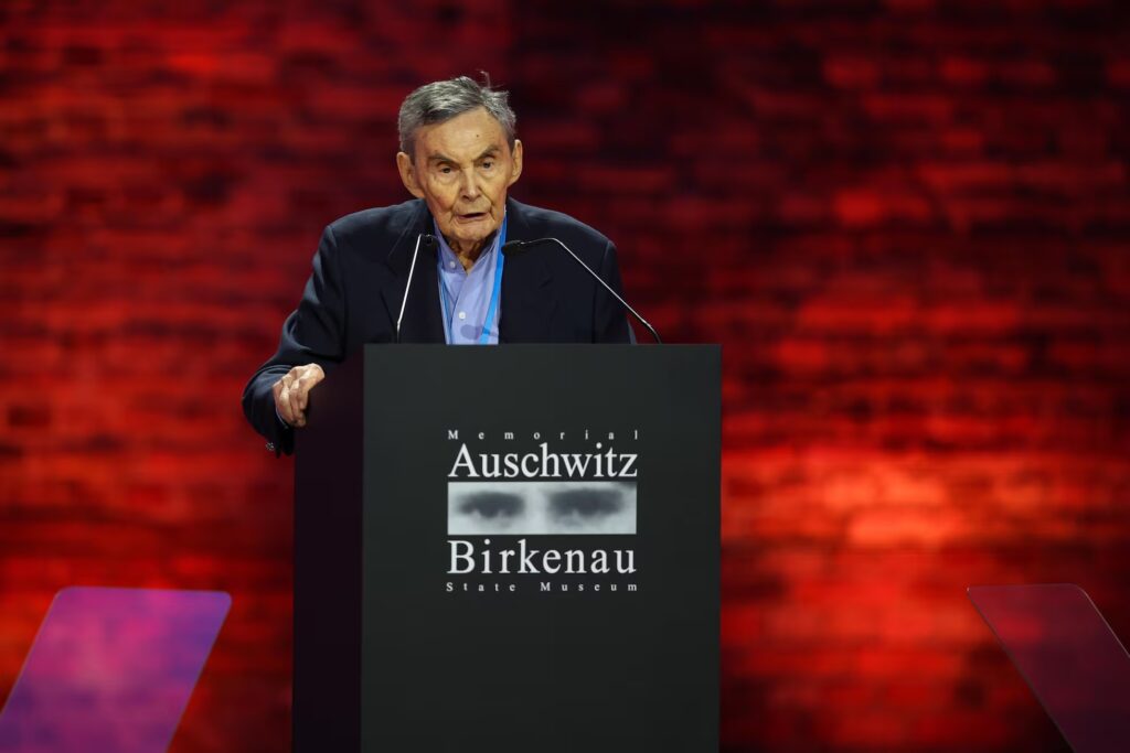 Conmemoraron los 80 años de la libración de Auschwitz