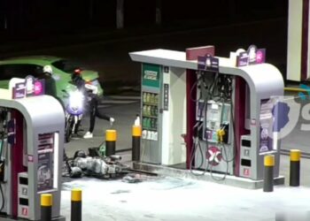 Una mujer sufrió quemaduras tras incendiarse un bidón de nafta en una estación de servicio