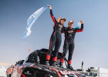 Nicolás Cavigliasso y Valentina Pertegarini, el matrimonio cordobés, gritó campeón en Arabia Saudita