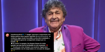 Cacho Deicas de Los Palmeras continúa mejorando tras un ACV