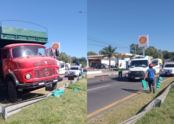 En Avenida La Voz del Interior 7451. Foto: Policía de Córdoba.