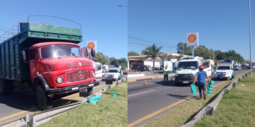 En Avenida La Voz del Interior 7451. Foto: Policía de Córdoba.